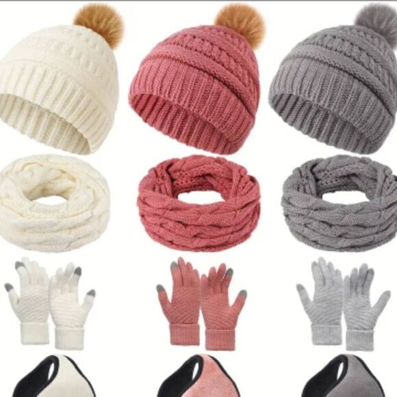 Winter Ivory Accessory 4 Piece Set -P - Picture 1 of 4